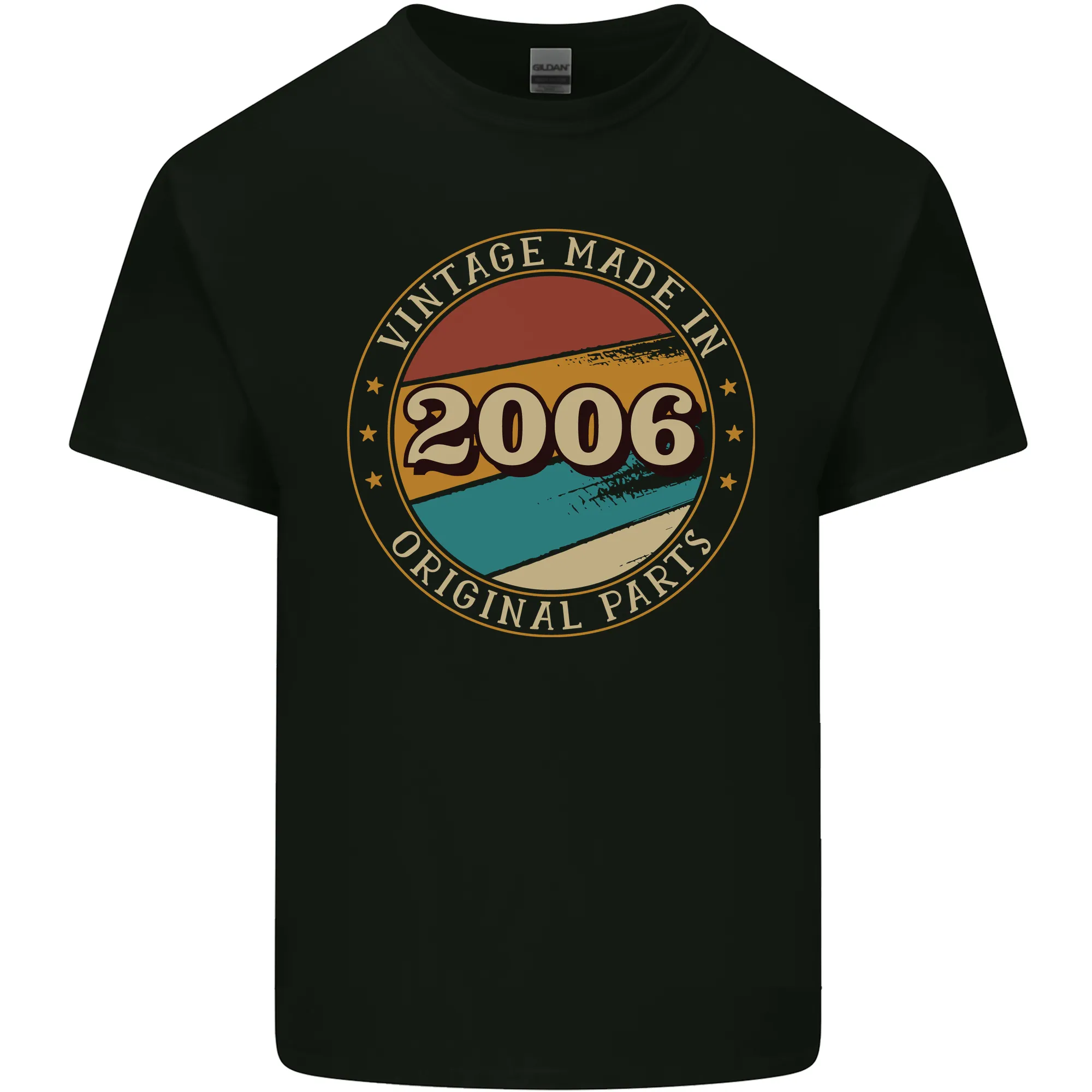 17th Birthday  Vintage Made In 2006 Mens Light Cotton T-Shirt