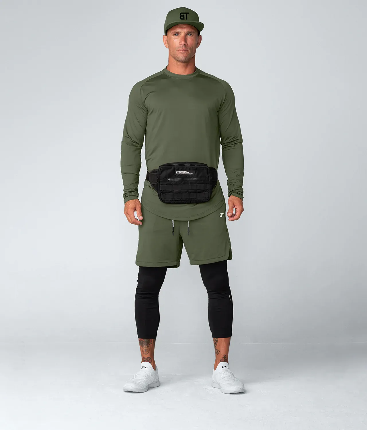 4100 . AirPro Regular-Fit T-Shirt - Military Green