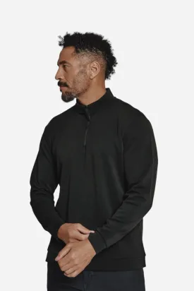 7 Diamonds Rev 1/4 Zip Modal Black