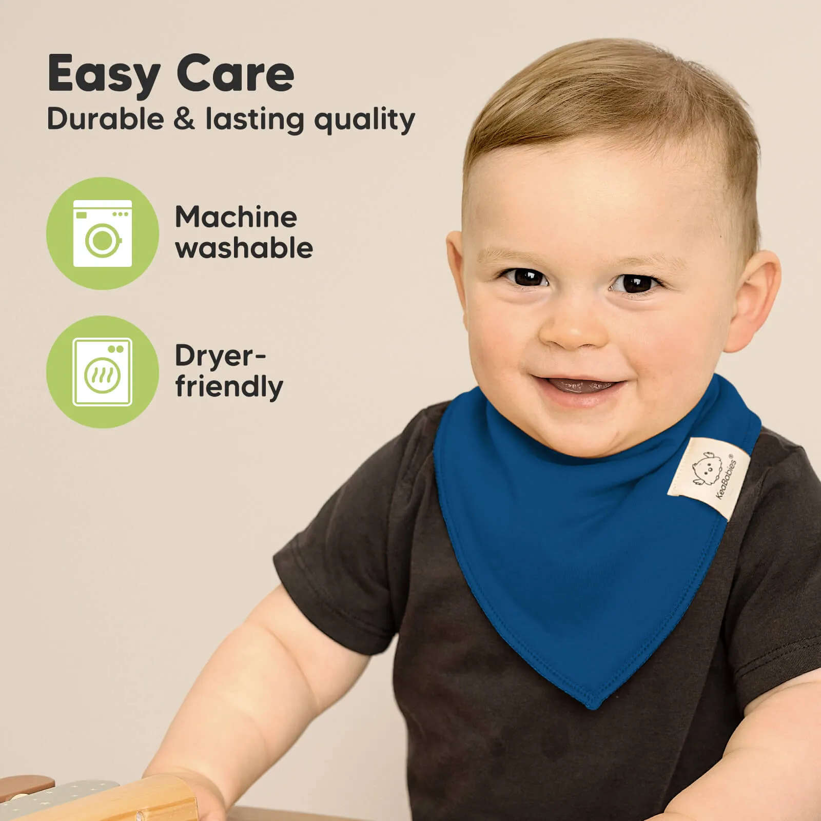 8-Pack Organic Bandana Bibs (Coastline)