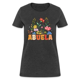 Abuela Women's T-Shirt with Floral Design