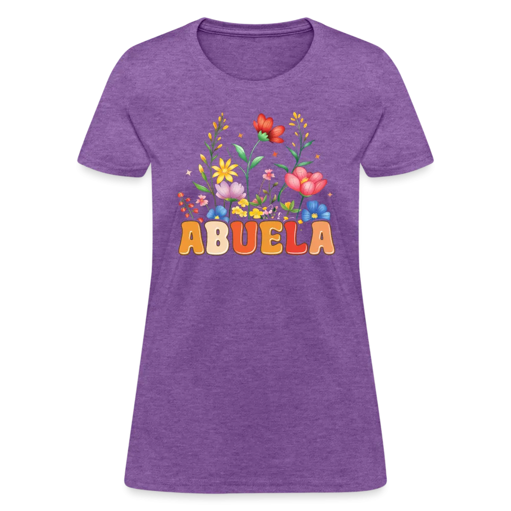 Abuela Women's T-Shirt with Floral Design