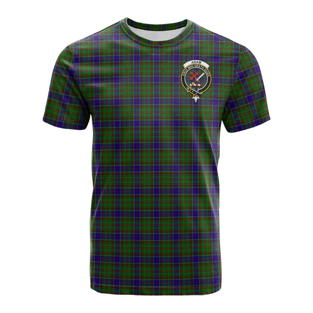 Adam Tartan T-Shirt with Family Crest