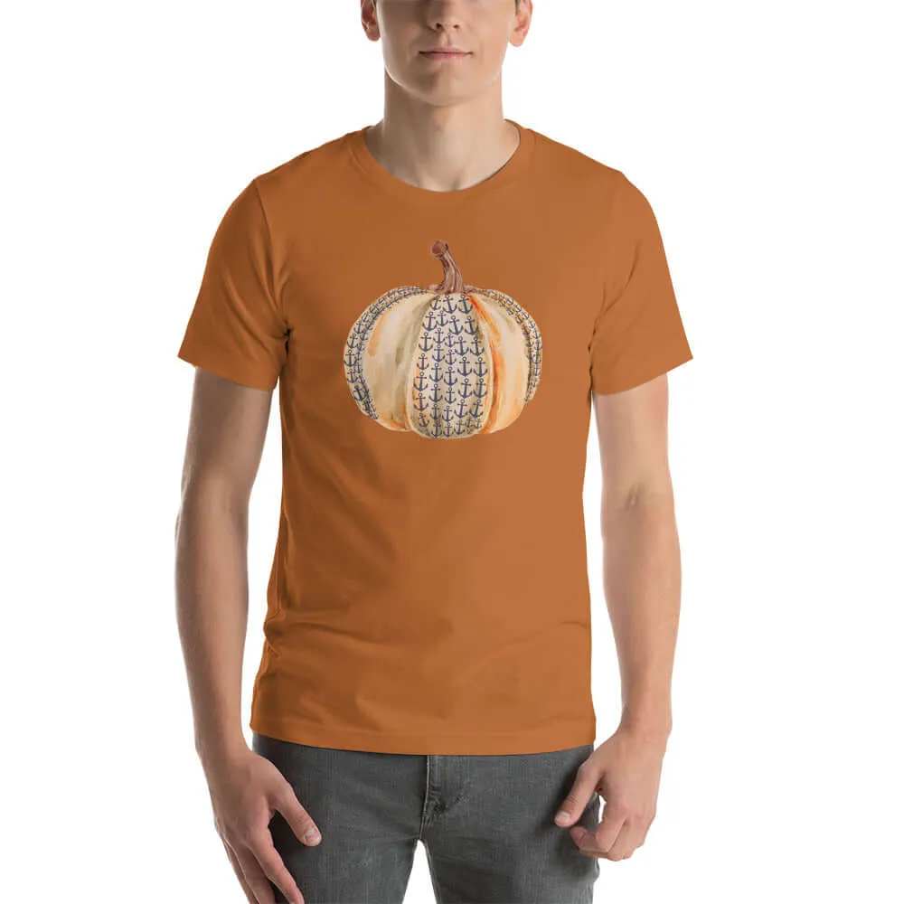 Anchor Pumpkin Fall Lake Tee