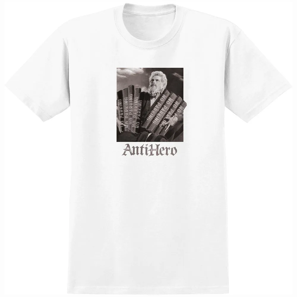 Anti Hero - Ten Curbmandements Tee (White)