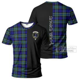 Arbuthnot Modern Tartan T-Shirt with Family Crest and Half Of Me Style