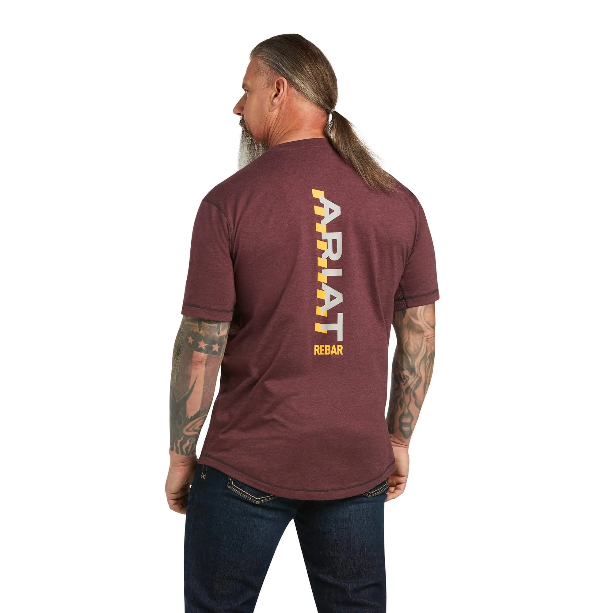 Ariat Men's Rebar Workman Logo T-Shirt