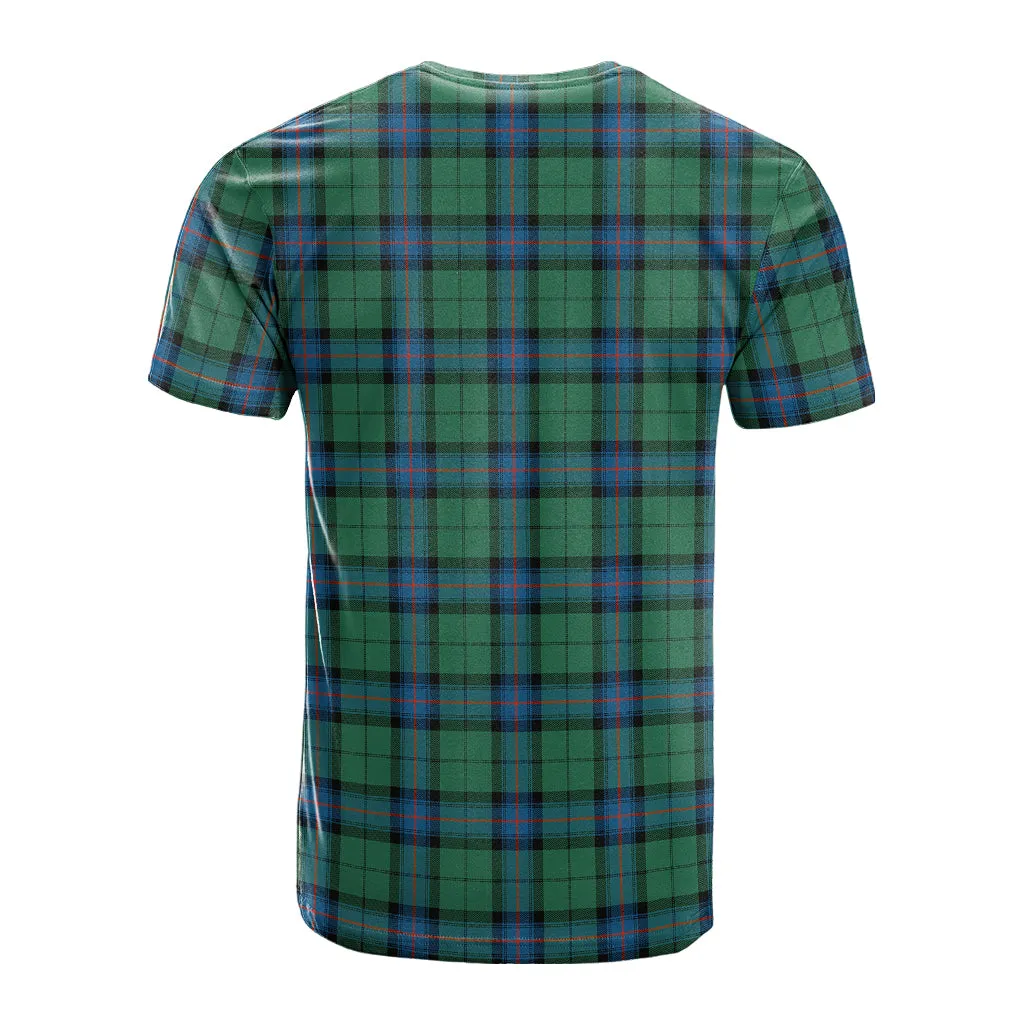 Armstrong Ancient Tartan T-Shirt with Family Crest