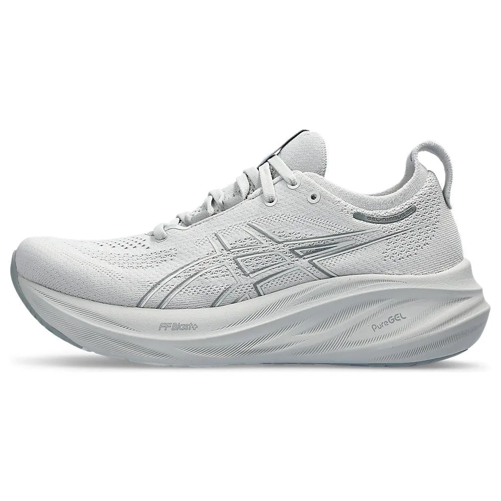 Asics Women's Gel-Nimbus 26 in Concrete Pure Silver