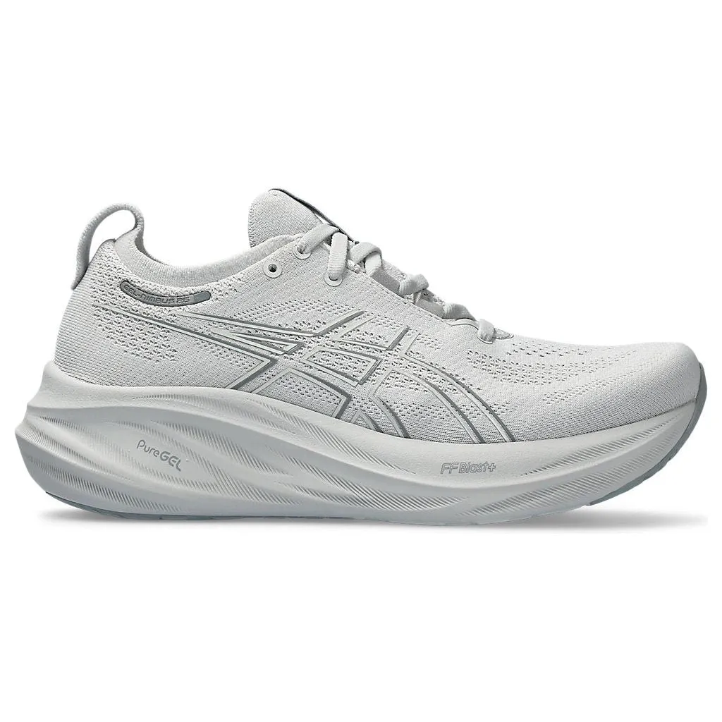 Asics Women's Gel-Nimbus 26 in Concrete Pure Silver