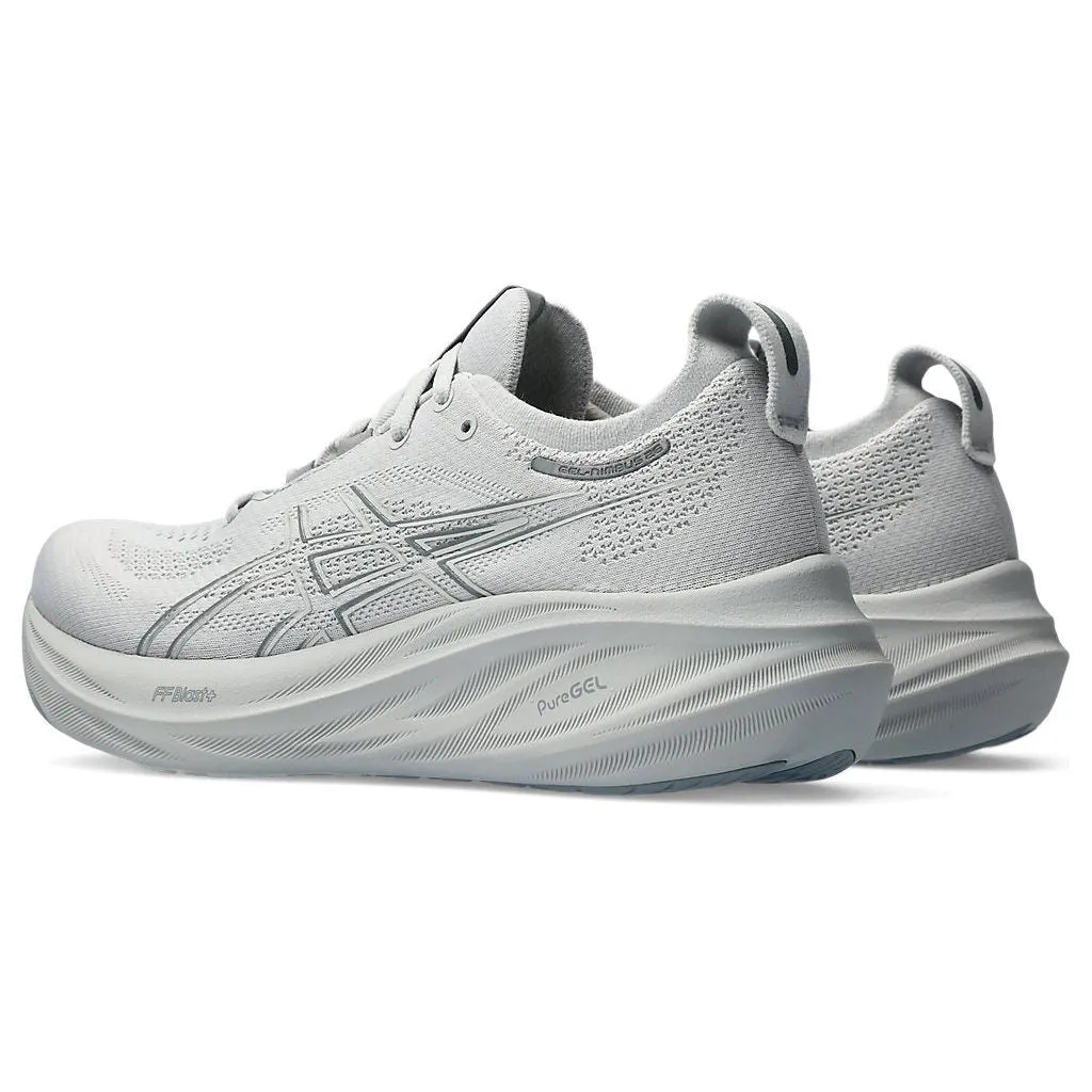 Asics Women's Gel-Nimbus 26 in Concrete Pure Silver