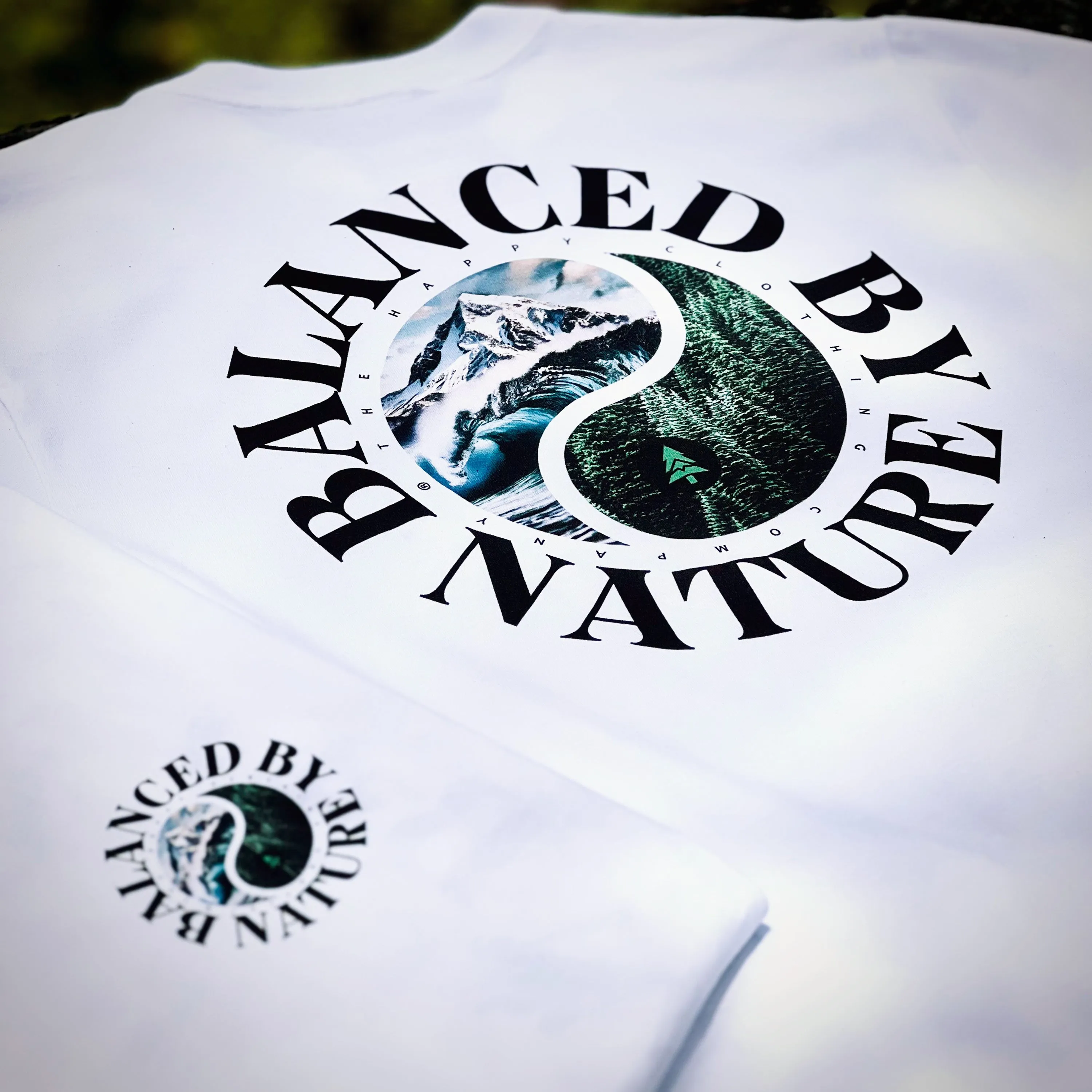 Balanced By Nature Vintage Tee | Oversized Heavyweight |