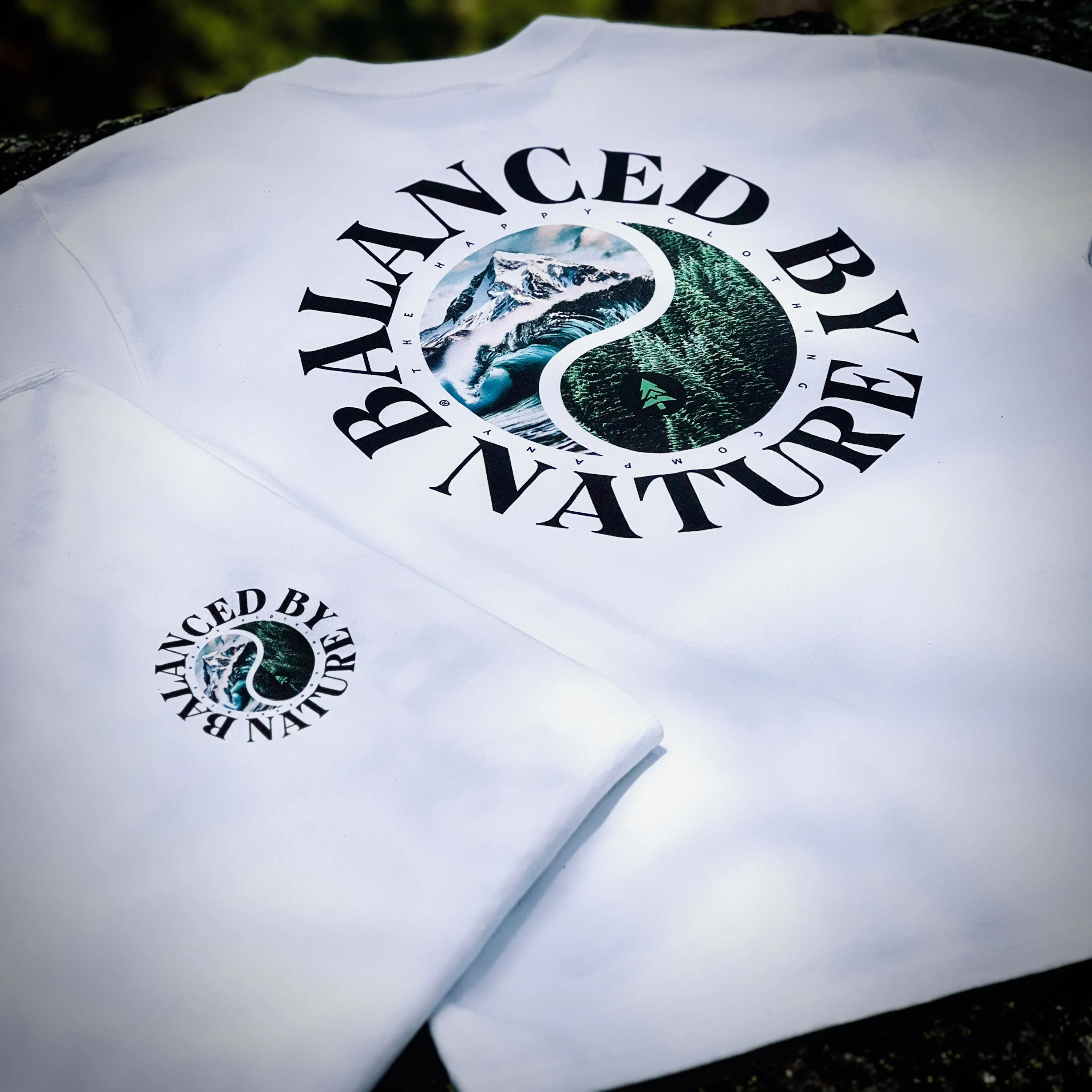 Balanced By Nature Vintage Tee | Oversized Heavyweight |