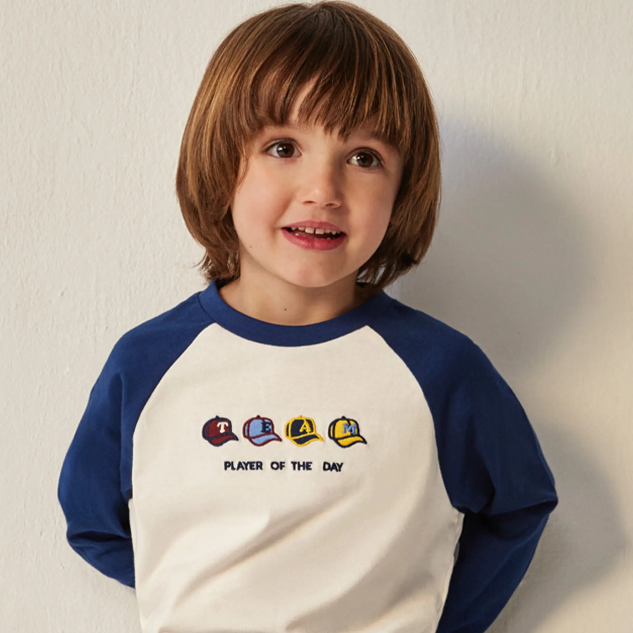 Baseball Long Sleeve Shirt For Kids