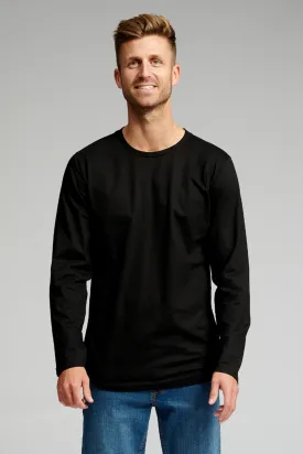 Basic Long-sleeved T-shirt - Black