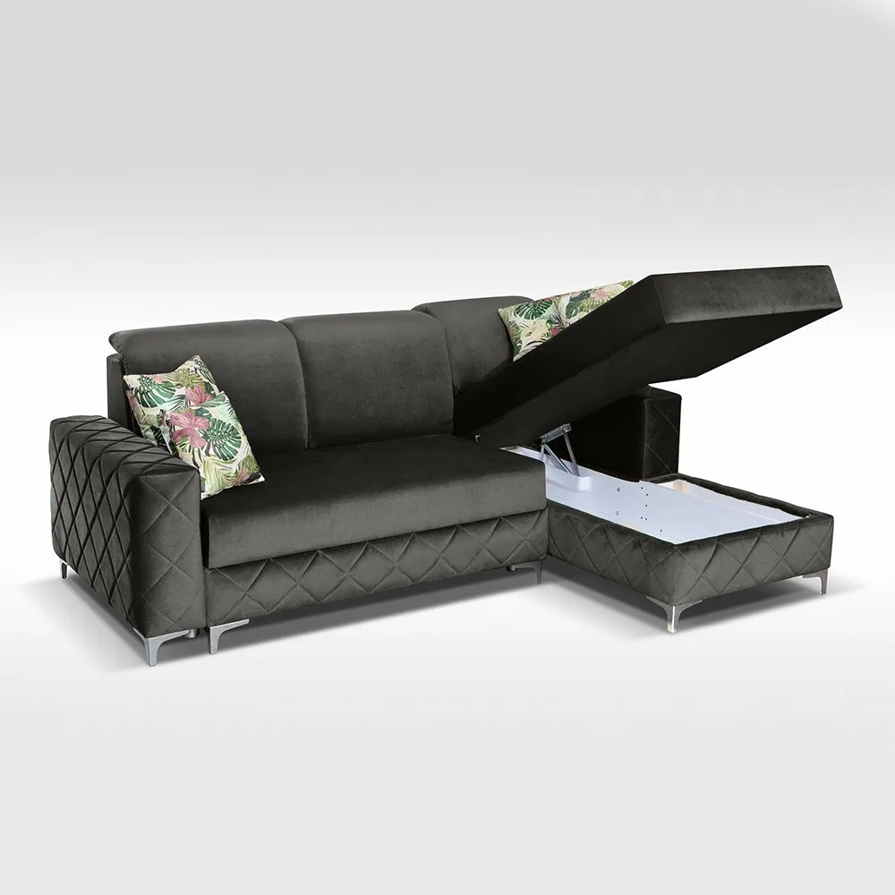 Borys Green Sofa Bed Large - Stylish & Comfortable for Living Room