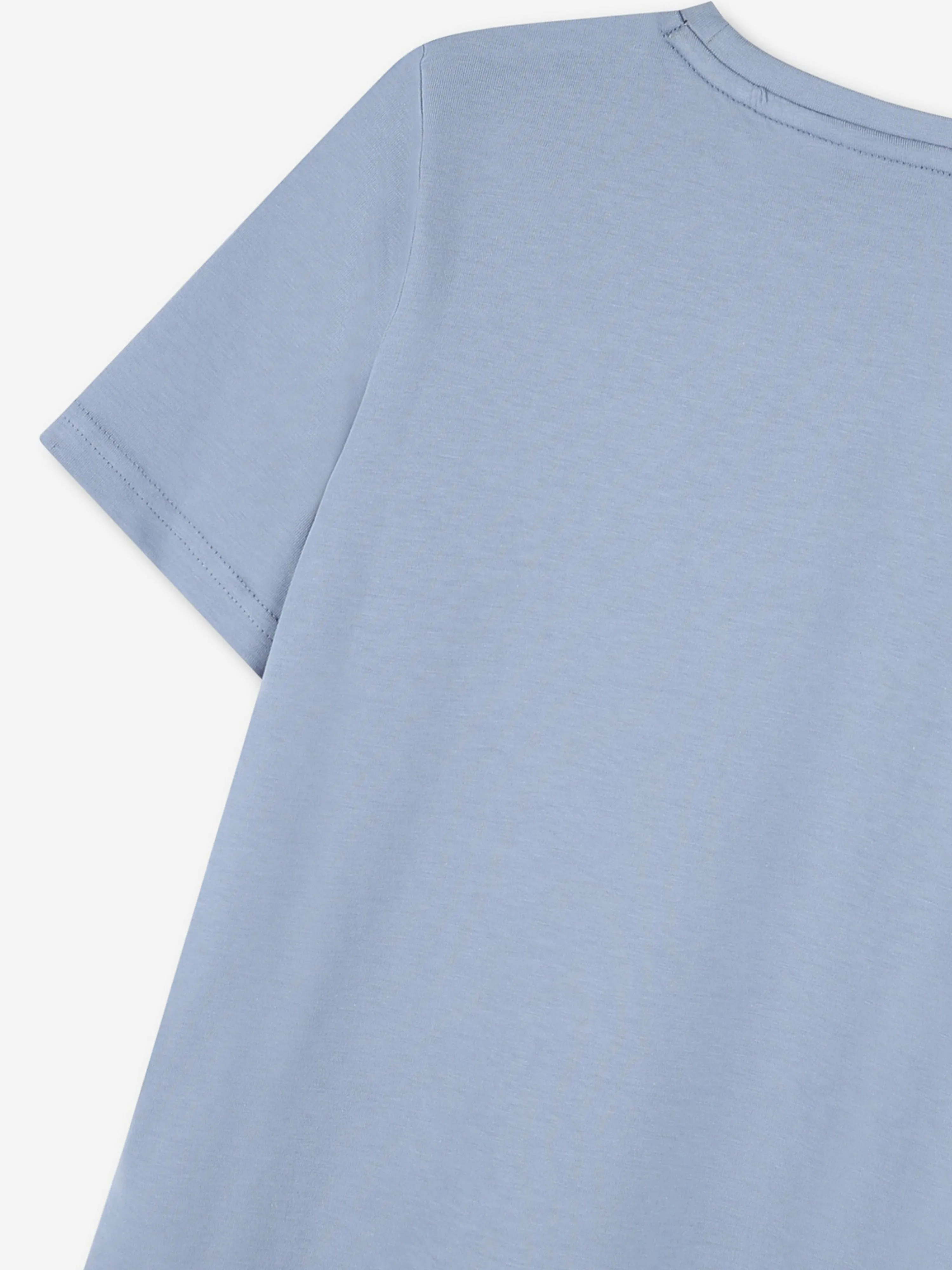 BOSS Boys Logo Print T-Shirt in Grey