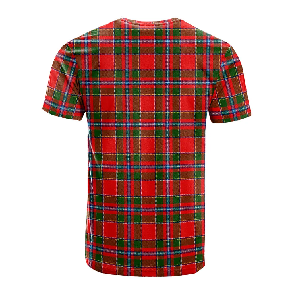 Butter Tartan T-Shirt with Family Crest