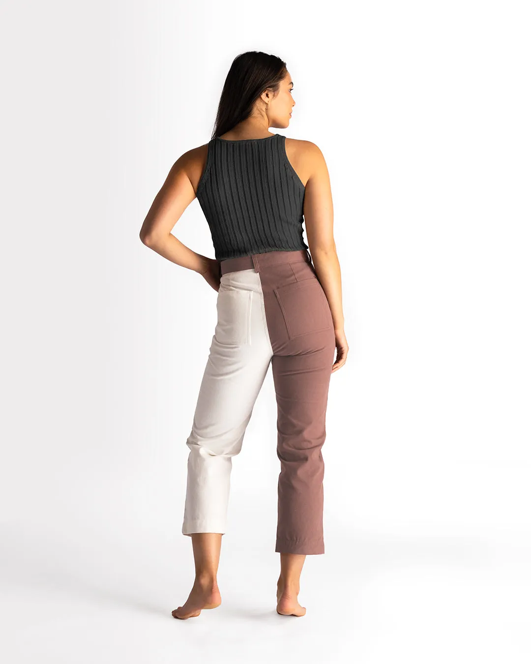 Charcoal Knit Tank | XS-2X