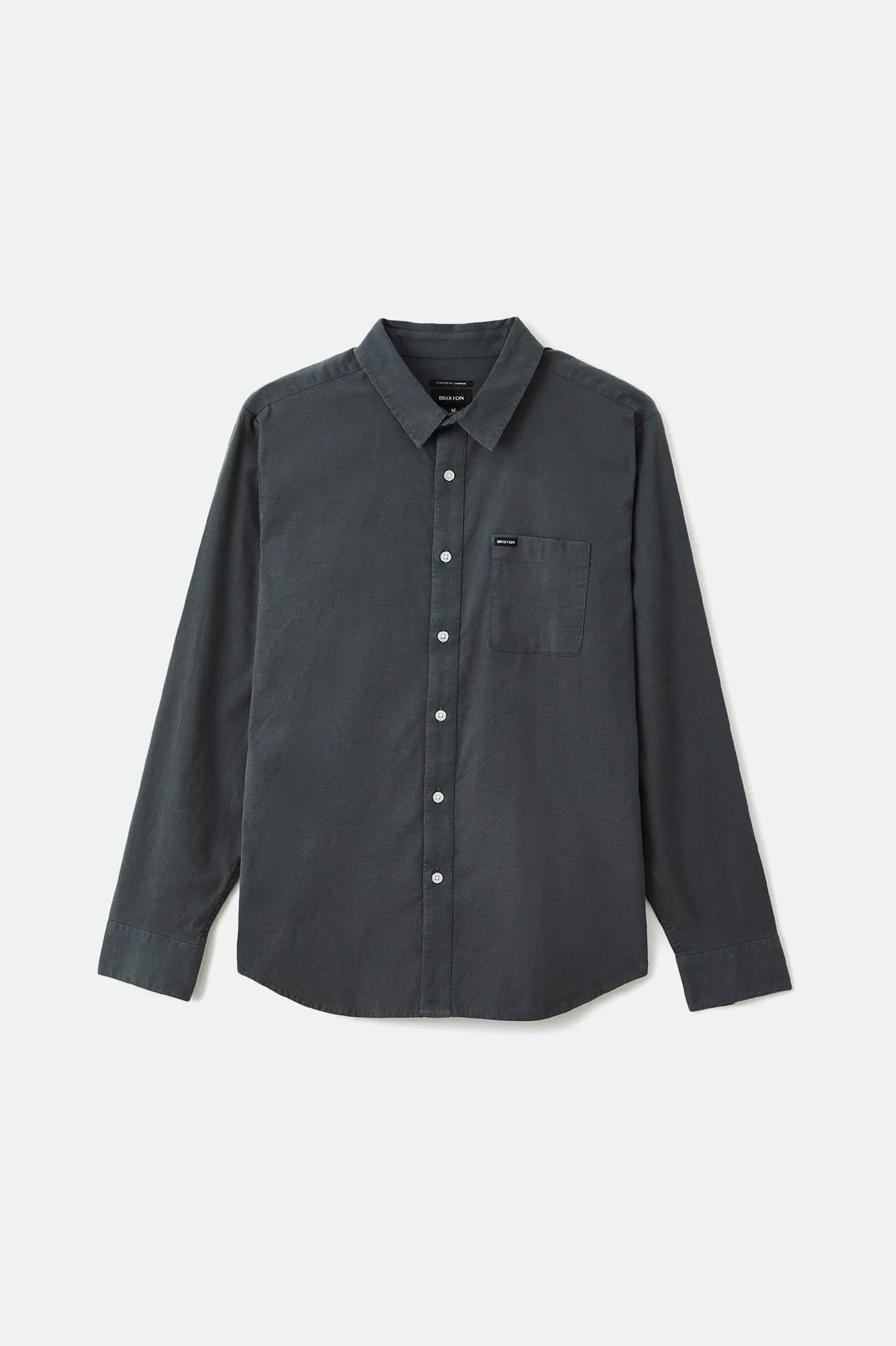 Charter Oxford L/S Woven - Evergreen Sun Wash