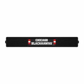 Chicago Blackhawks Bar Drink Mat - 3.25in. x 24in.