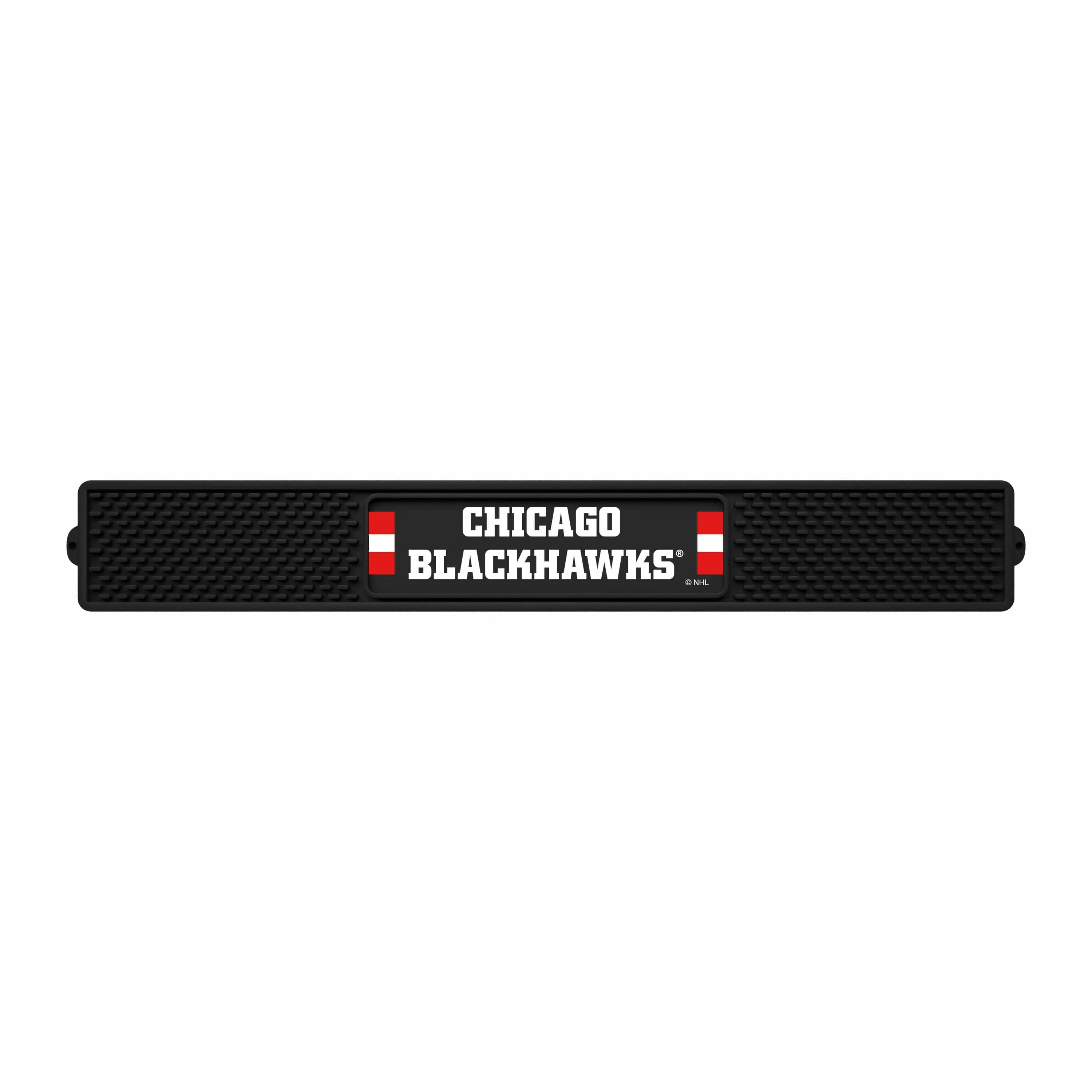 Chicago Blackhawks Bar Drink Mat - 3.25in. x 24in.