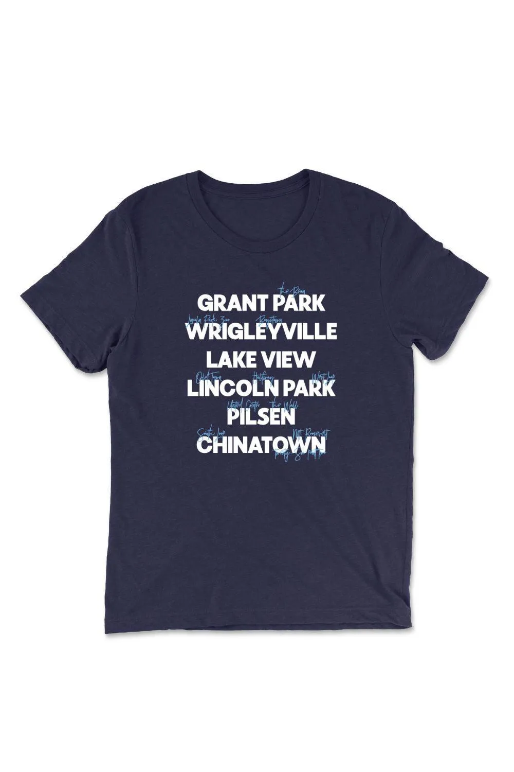 Chicago Neighborhoods T-shirt