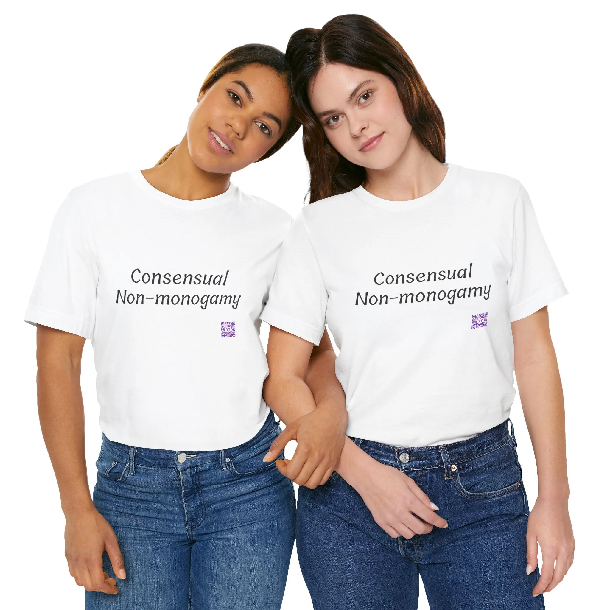 Consensual Non-monogamy T-Shirt, Funny Relationship Shirt, Polyamorous Pride Tee, Unique Statement Top, Present for Partner