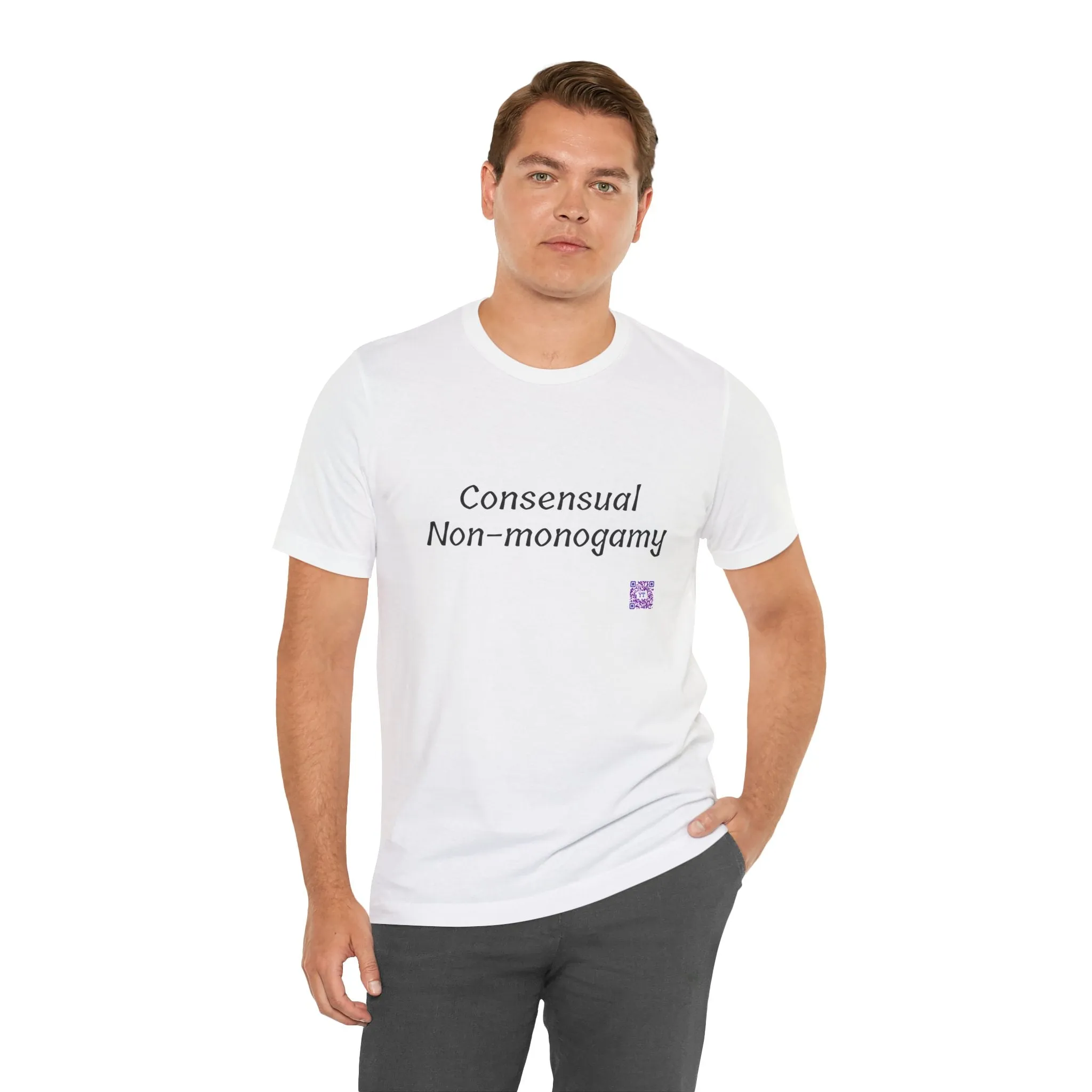 Consensual Non-monogamy T-Shirt, Funny Relationship Shirt, Polyamorous Pride Tee, Unique Statement Top, Present for Partner