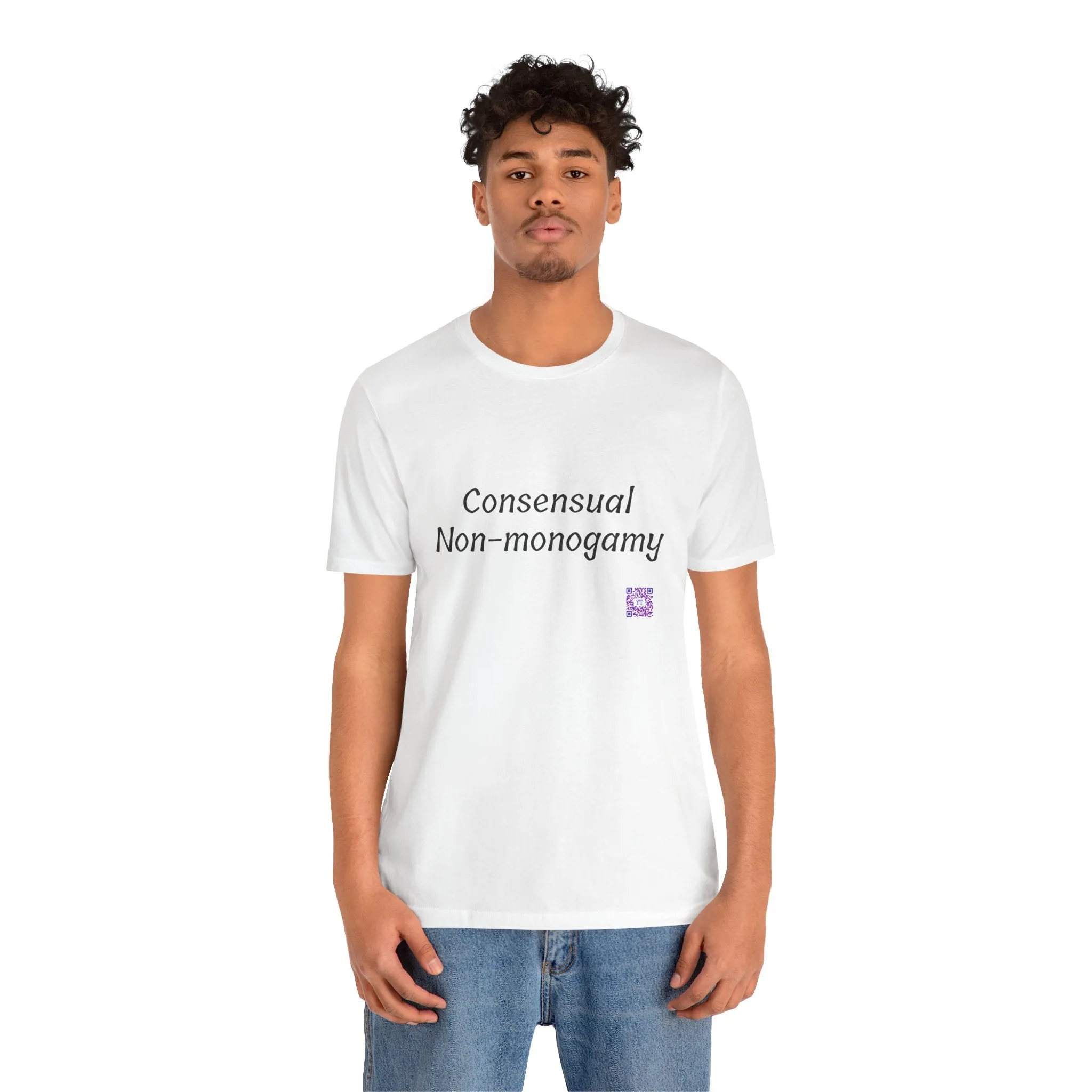 Consensual Non-monogamy T-Shirt, Funny Relationship Shirt, Polyamorous Pride Tee, Unique Statement Top, Present for Partner