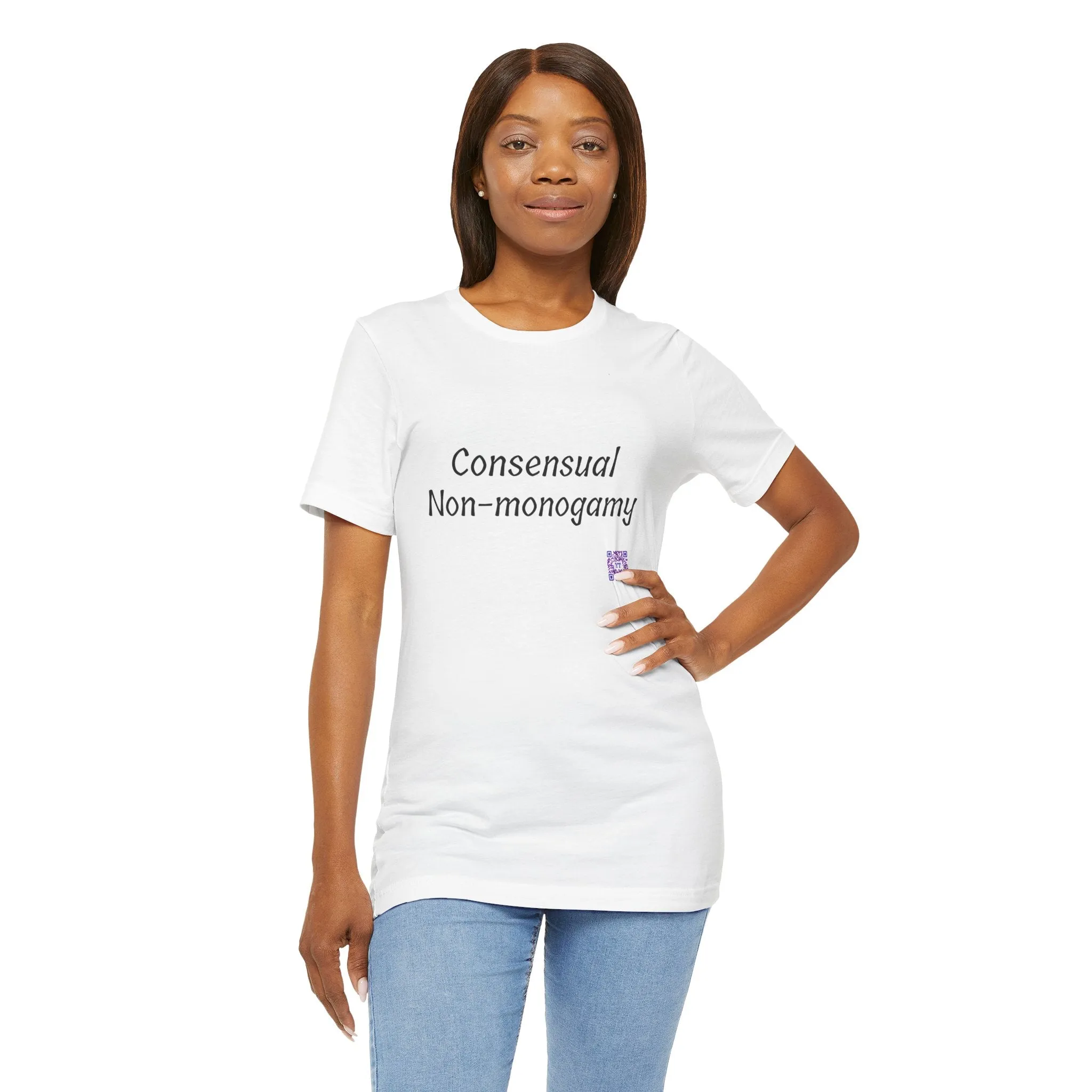 Consensual Non-monogamy T-Shirt, Funny Relationship Shirt, Polyamorous Pride Tee, Unique Statement Top, Present for Partner