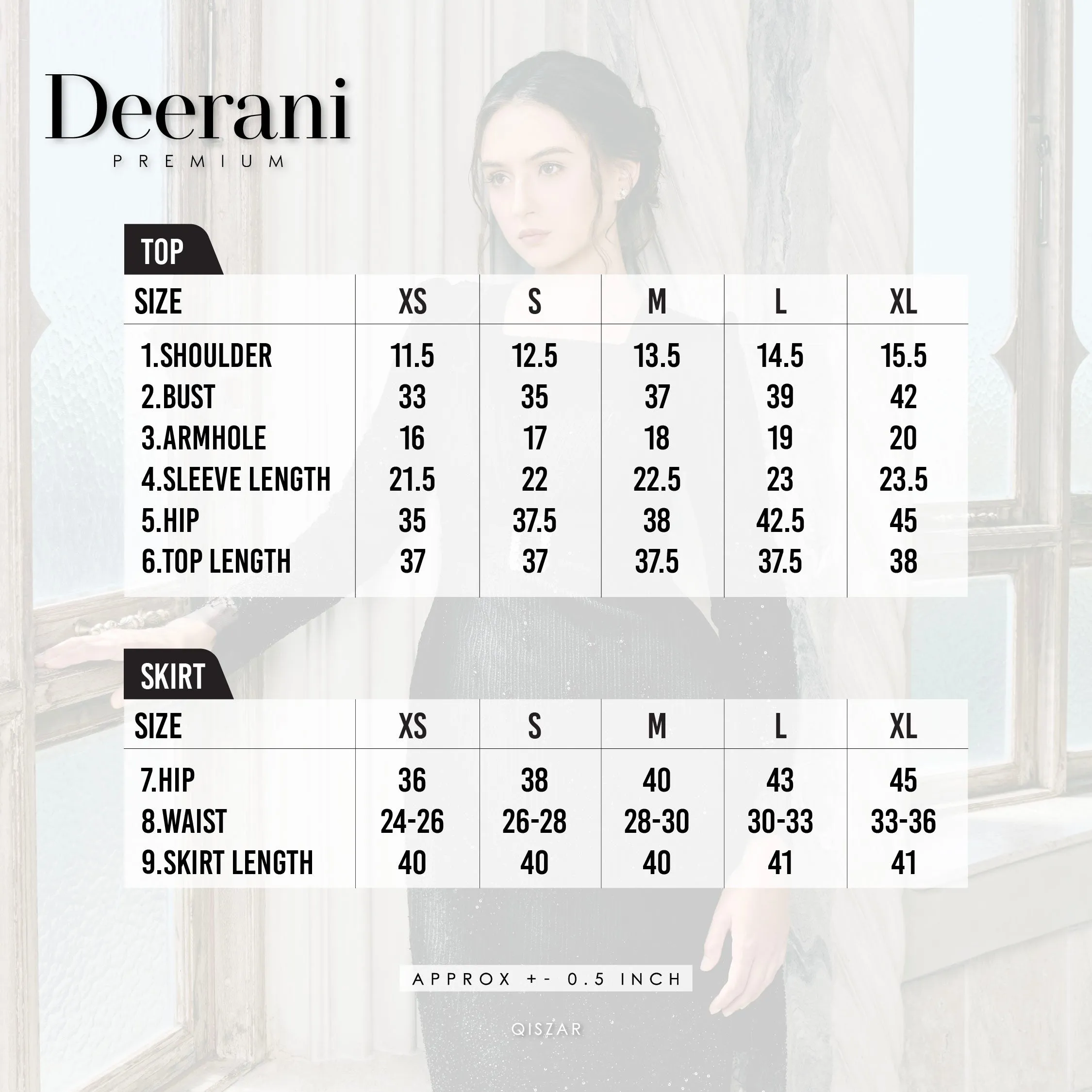 DEERANI PREMIUM - BLACK