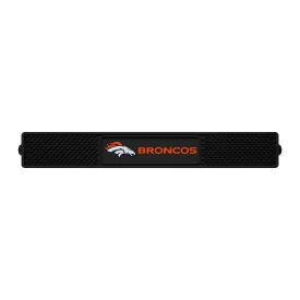 Denver Broncos Bar Drink Mat - 3.25in. x 24in.