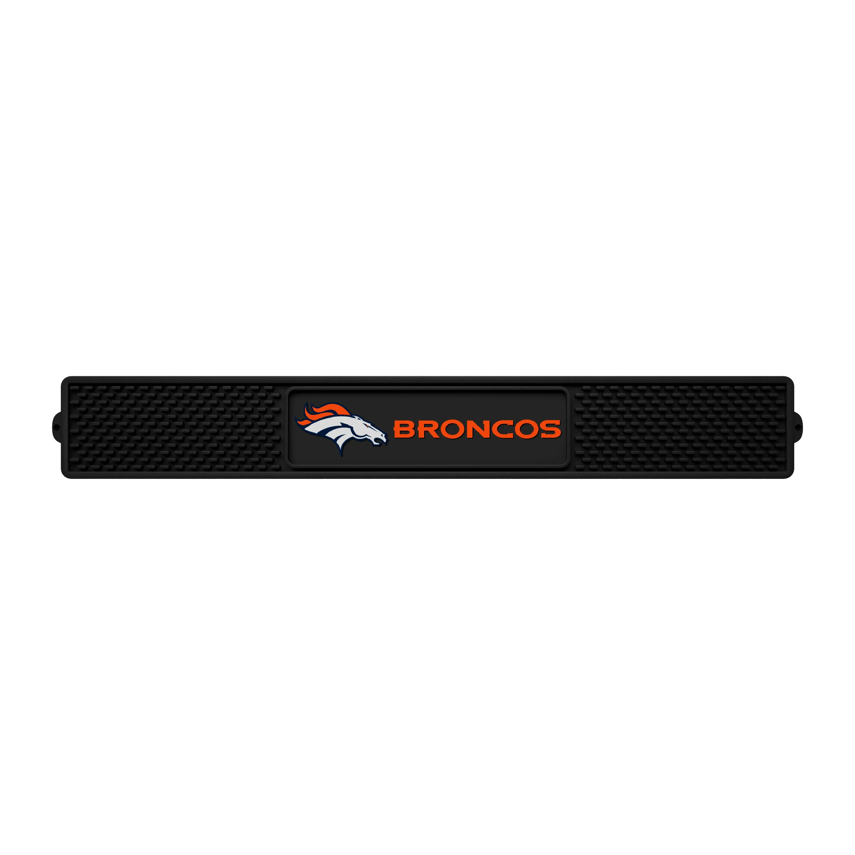 Denver Broncos Bar Drink Mat - 3.25in. x 24in.