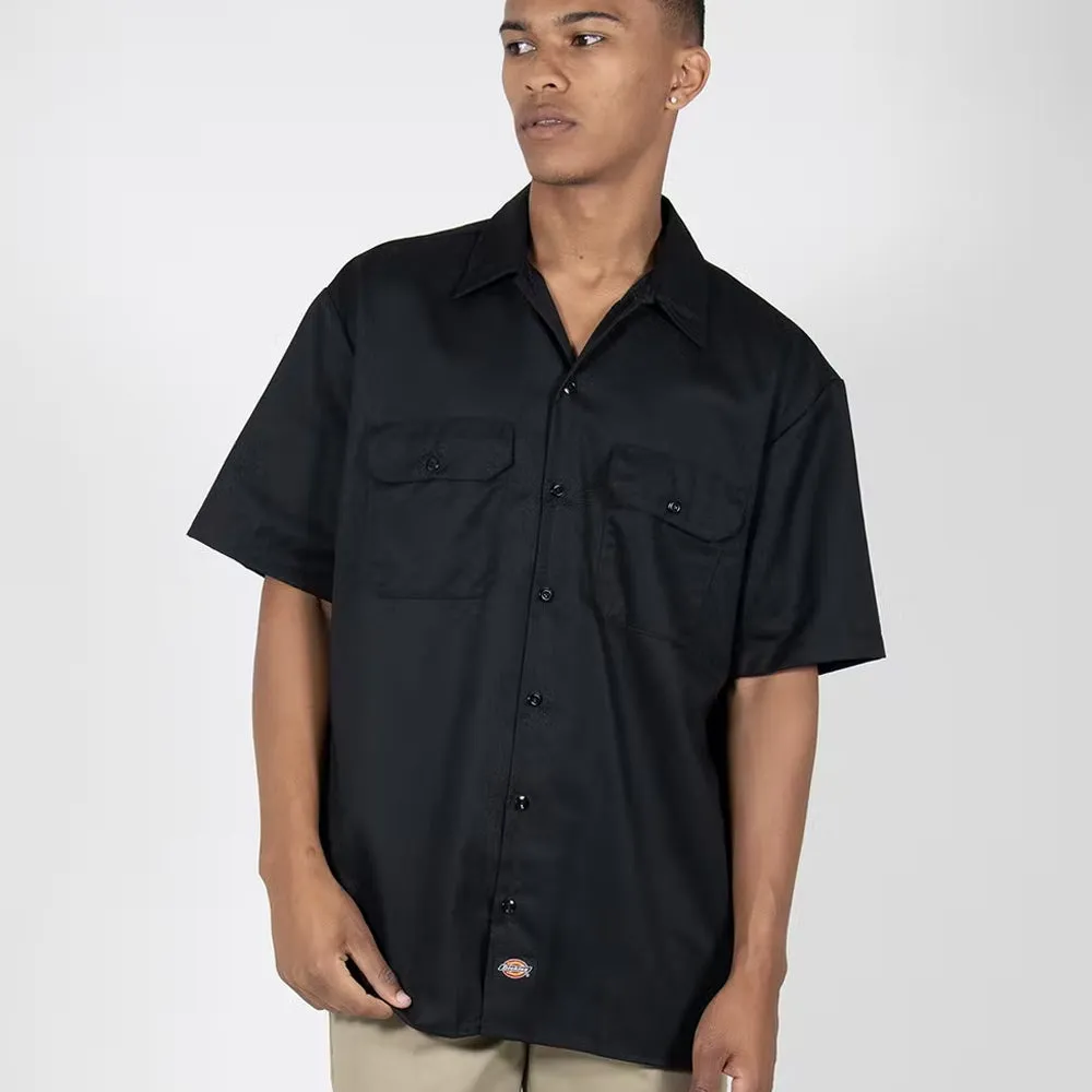 Dickies 1574 Short Sleeve Work Shirt Black