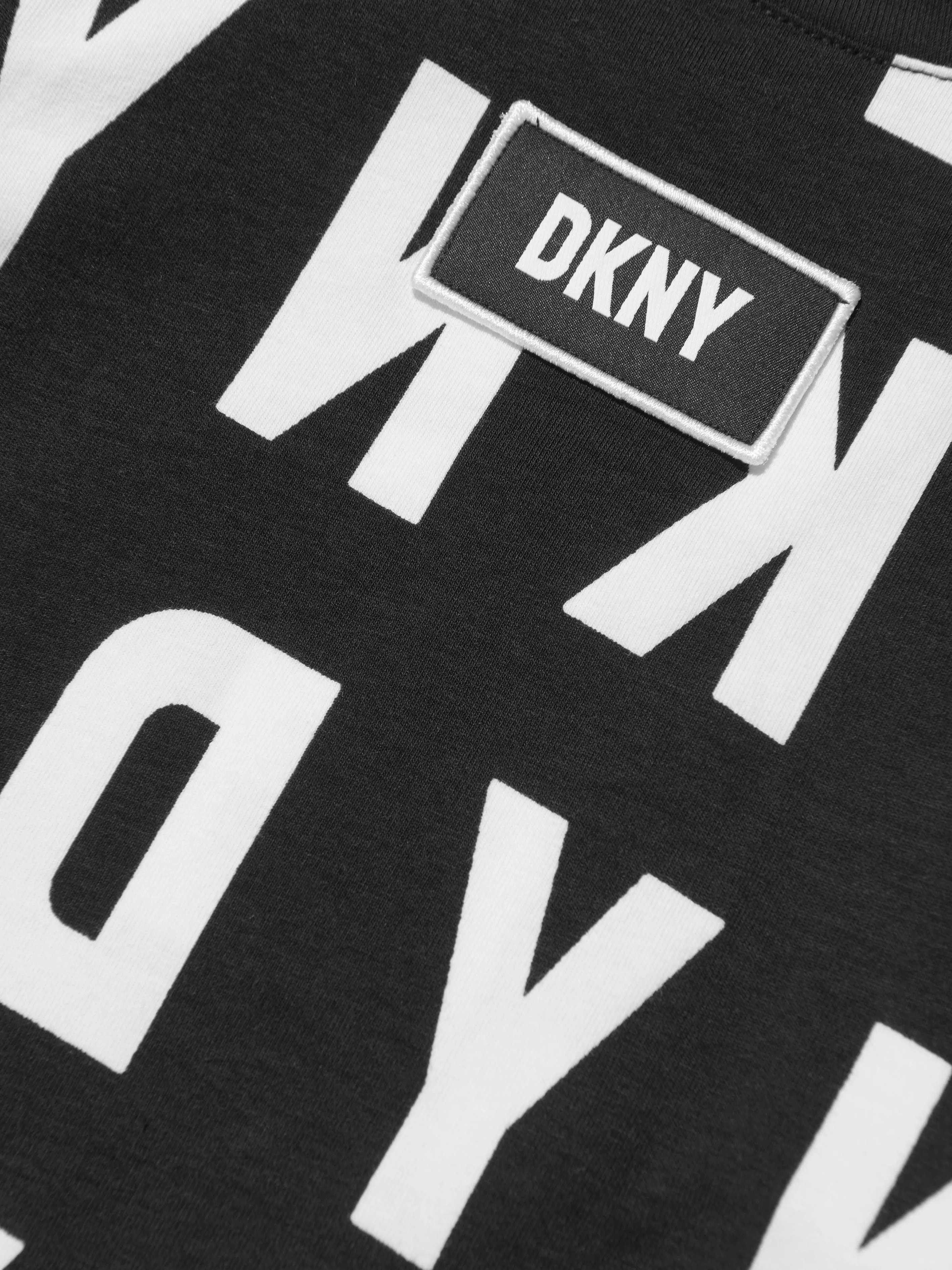 DKNY Boys All Over Logo Print T-Shirt