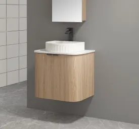 Ellie 600mm Curved Wall Hung Vanity