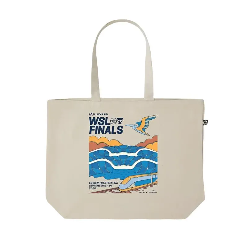 Florence Marine X Vissla WSL Finals Tote Bag Bone