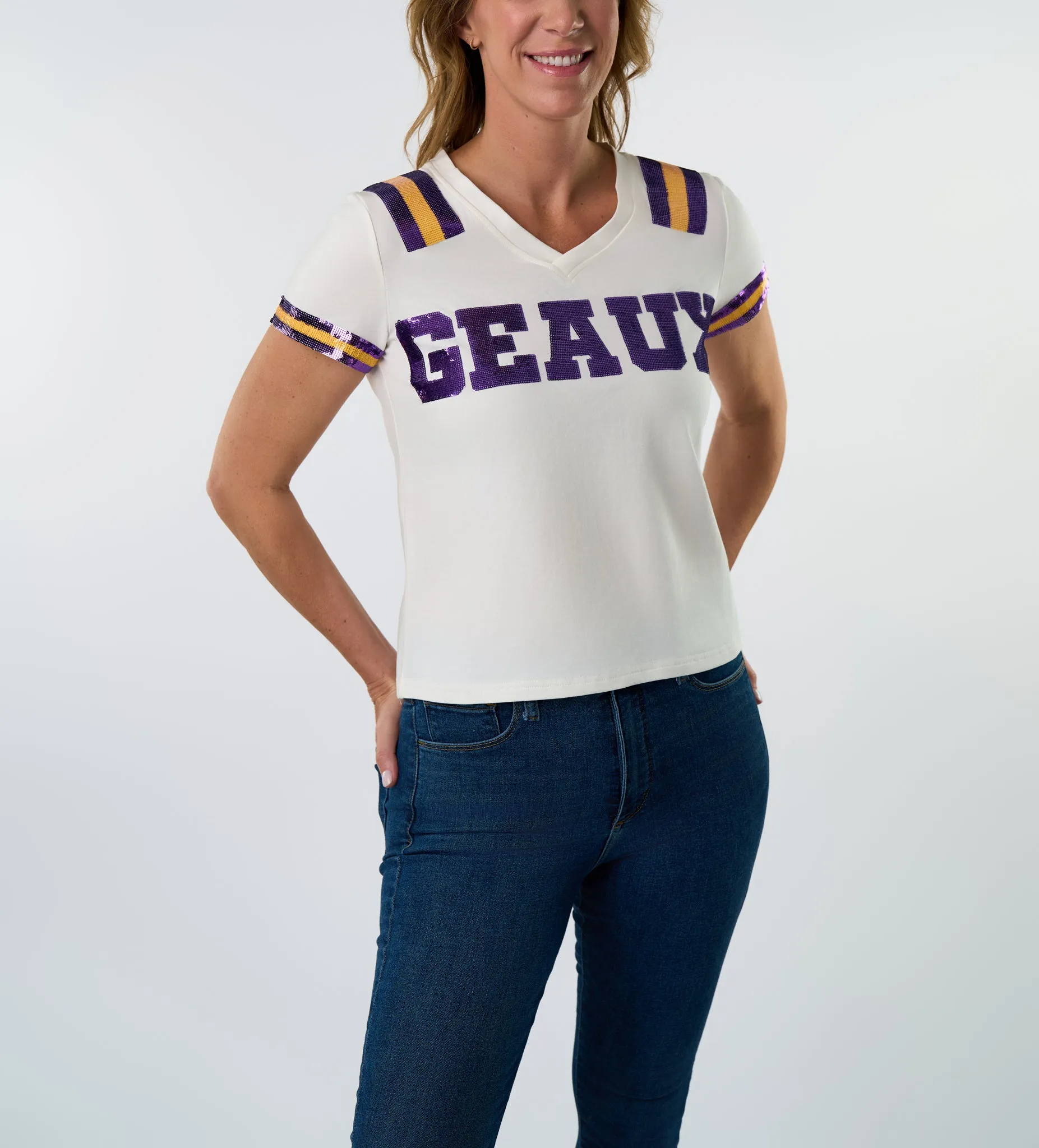 GEAUX Jersey Tee