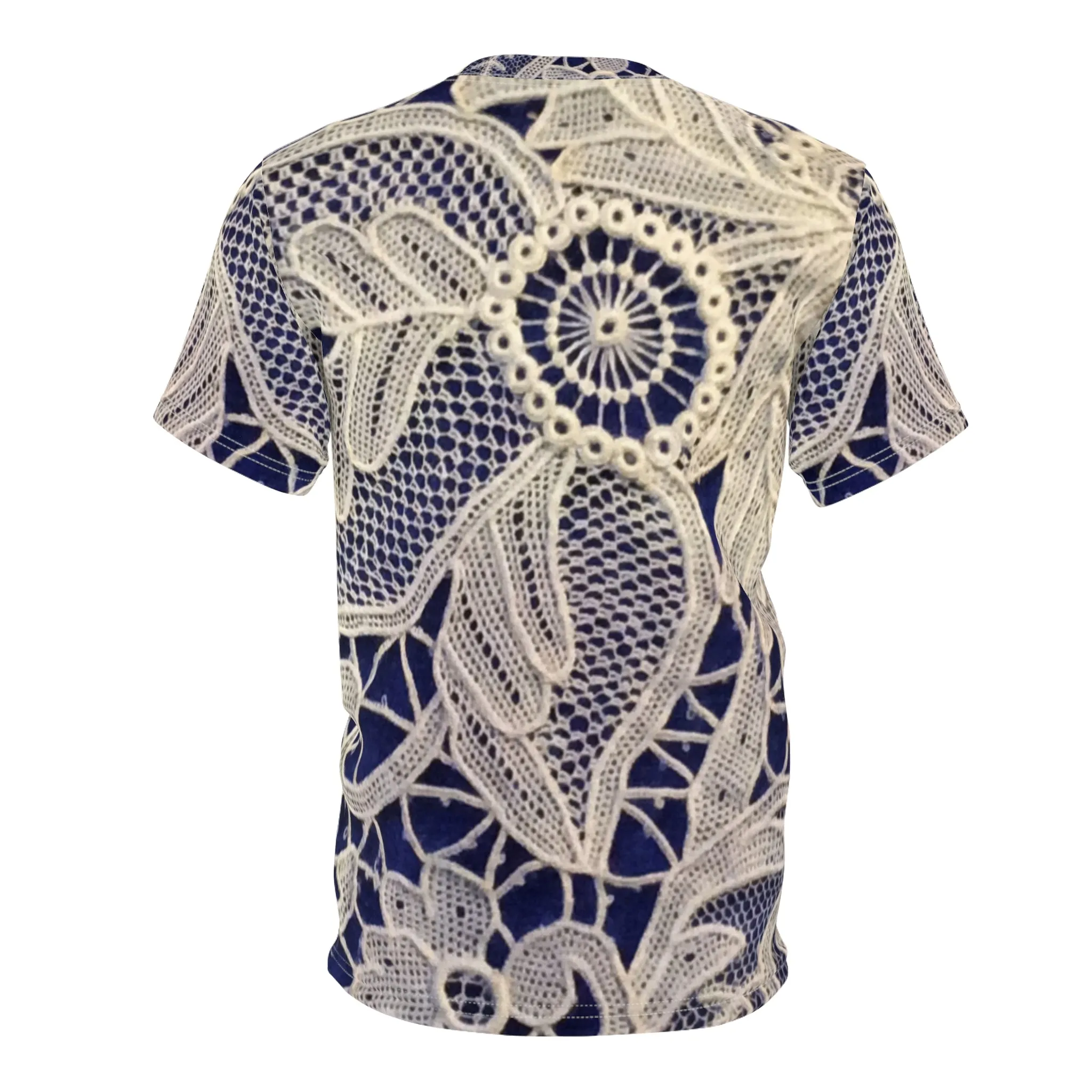 Golden and Blue - Inovax Unisex Cut & Sew Tee