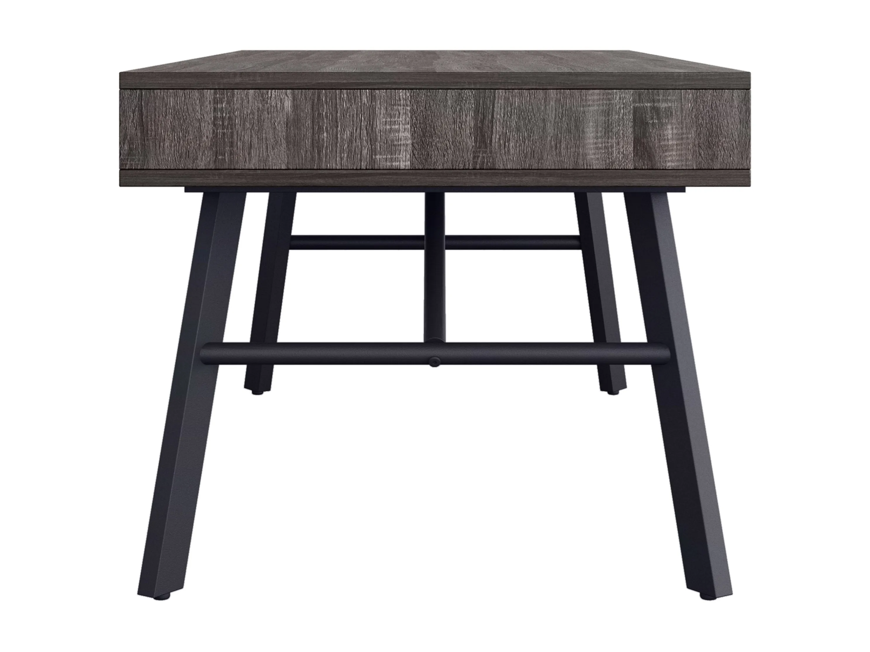 Grey Rustic Wood Coffee Table