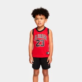 HBR DNA Muscle Tee and Short Set Preschool Set (Red/Black)