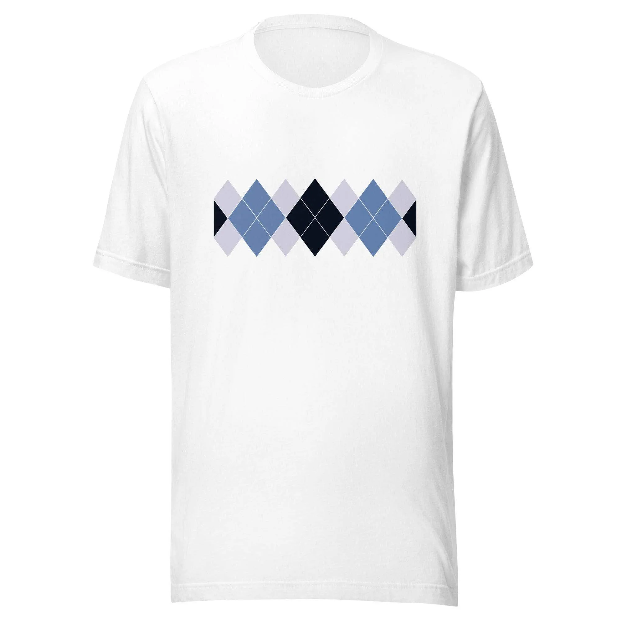 Ivan Lendl Argyle Retro Blue t-shirt