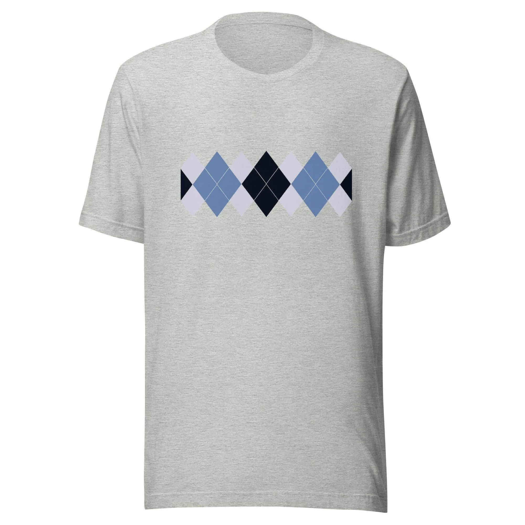 Ivan Lendl Argyle Retro Blue t-shirt