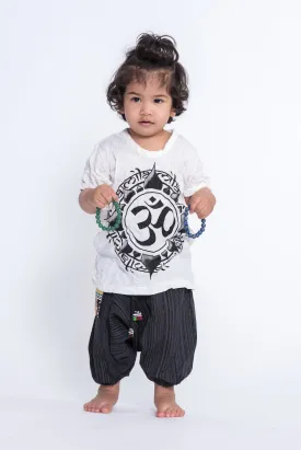 Kids Infinitee Om T-Shirt in White