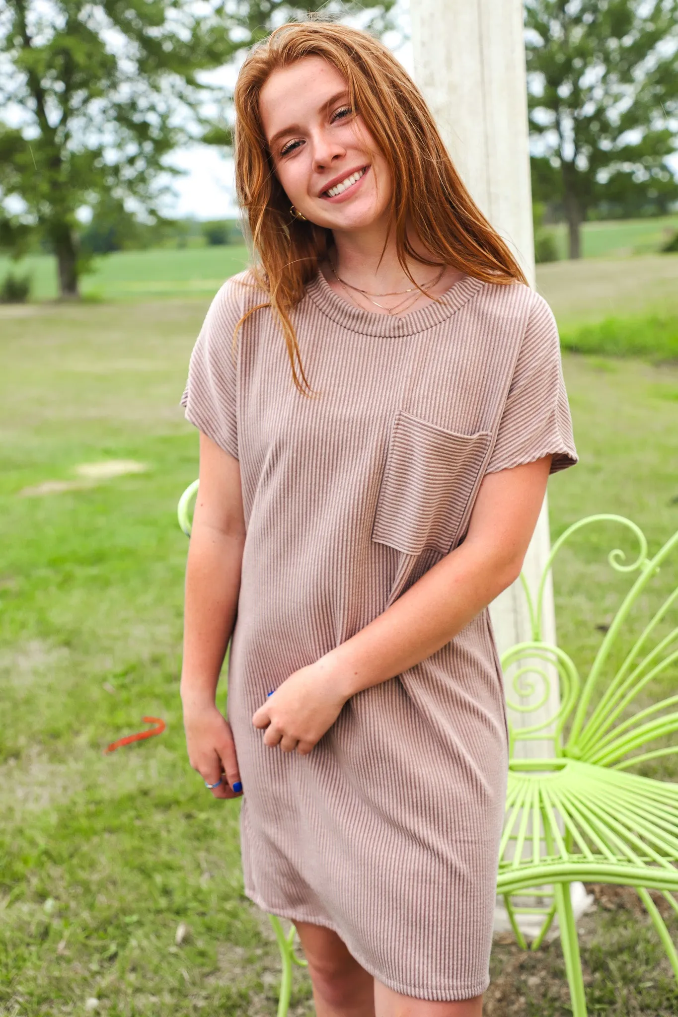 Live in the Moment Acorn Dress