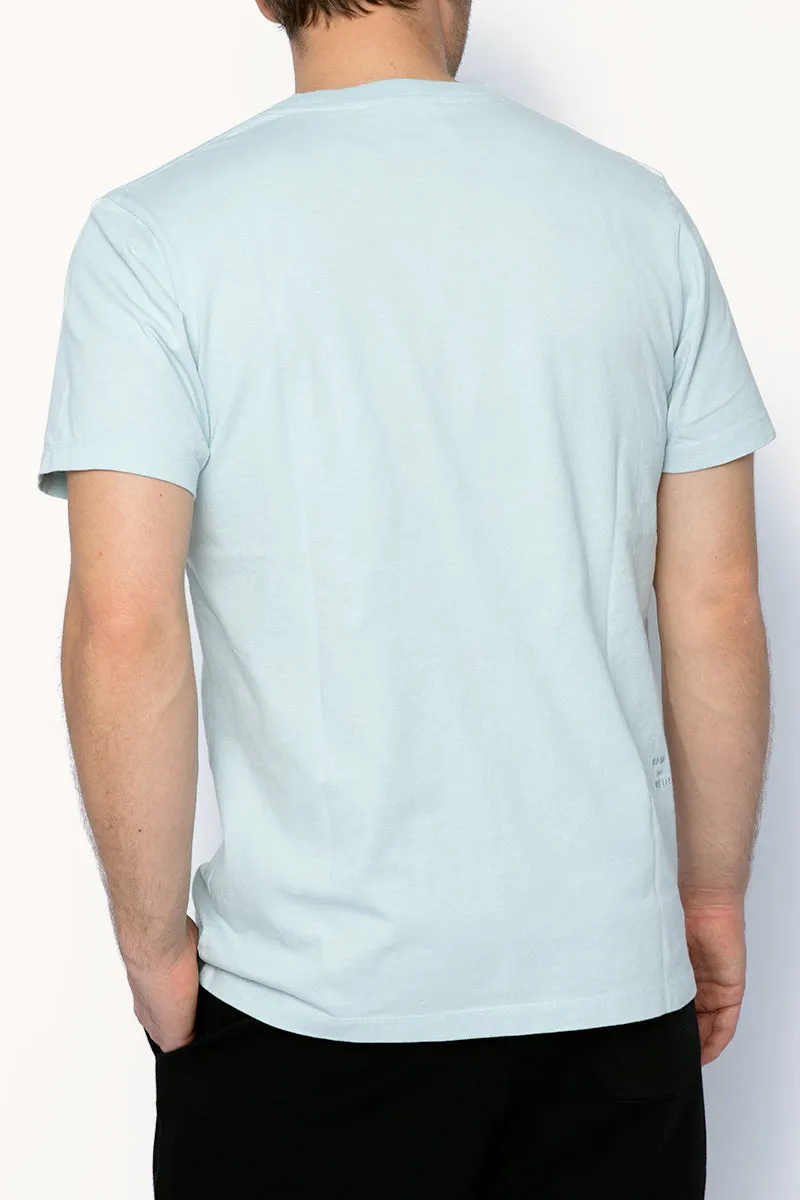 Logo T-Shirt in Sky Grey