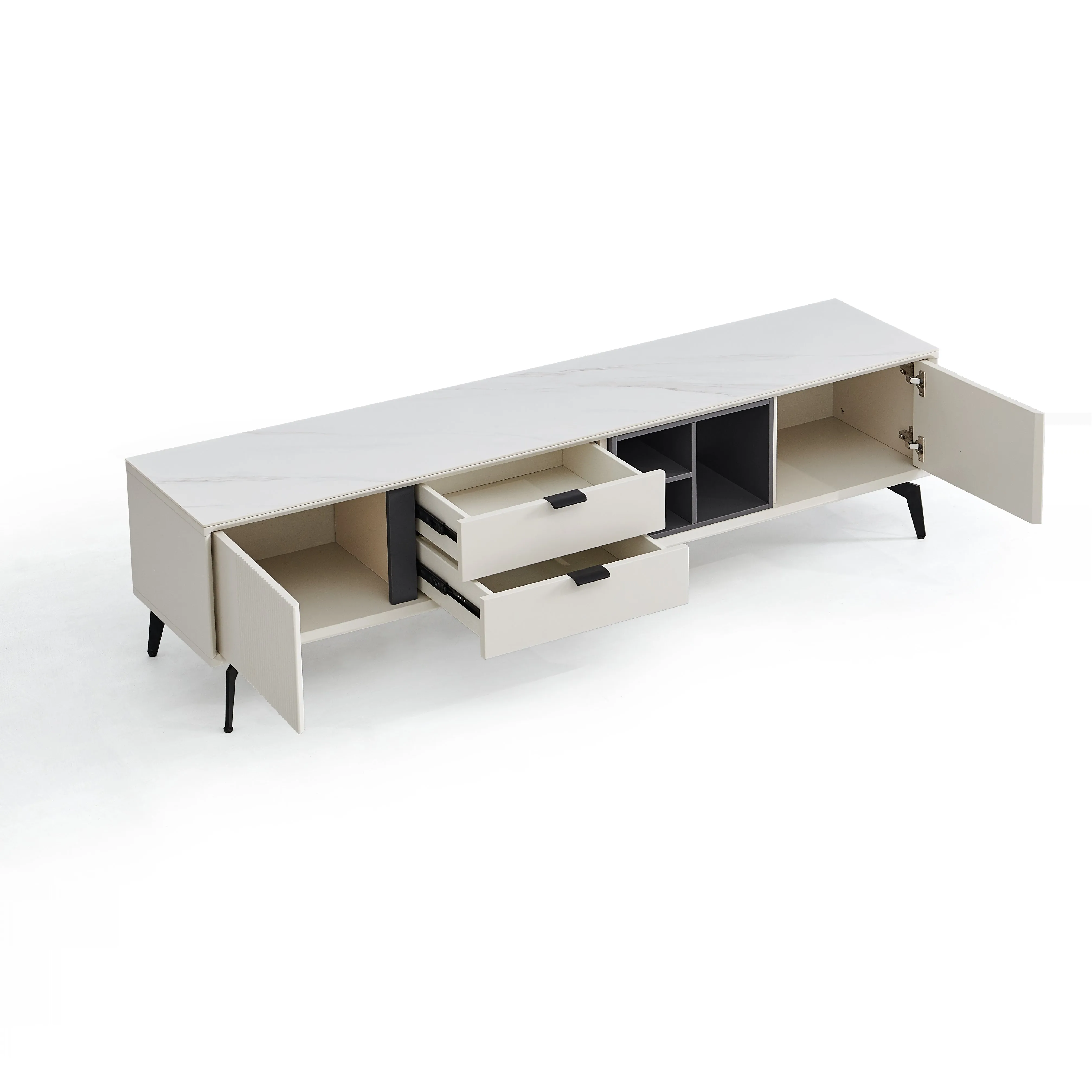 LUIS Cream Grey, TV Stand