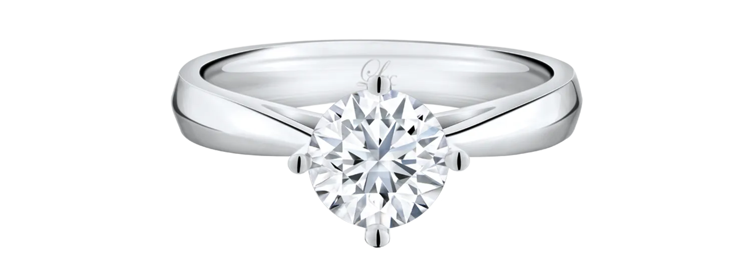 LVC Precieux Classic Solitaire Diamond Ring