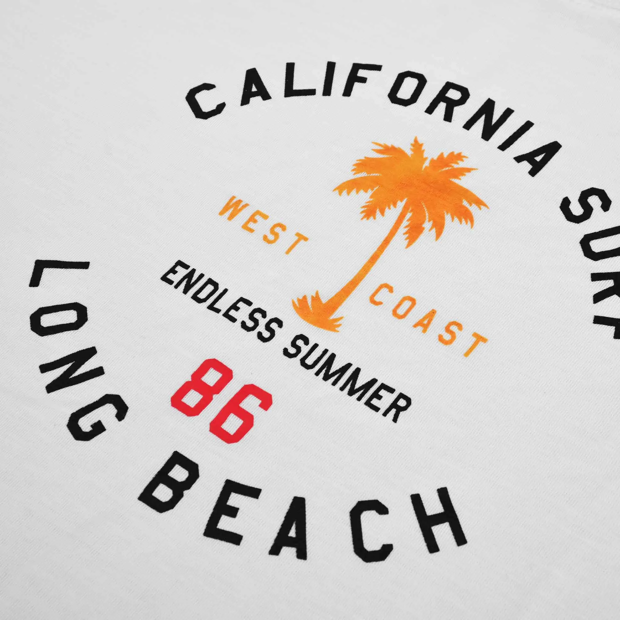 Max 21 Men's California Surf Printed Short Sleeve Tee Shirt